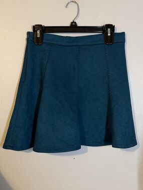 Alya Teal Circle Skirt